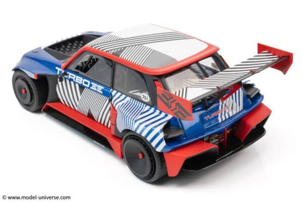 Otto Mobile - 1:18 Renault 5 Turbo 3E E-Tech Metal Blue 2023 - Limited Edition Resin Model