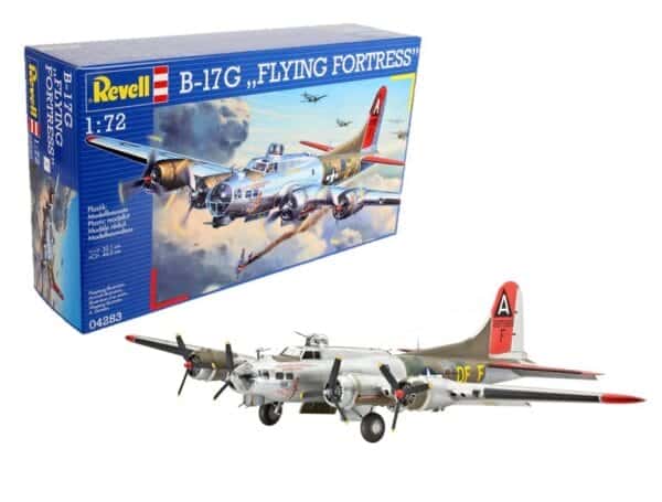 revell 04283 boeing b17g flying fortress model kit image1