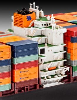 revell 05152 columbo express container ship model kit image 4