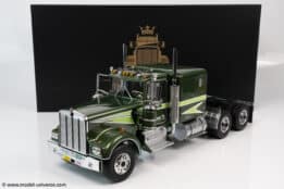 road kings kenworth green diecast model 01