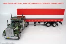 road kings kenworth green diecast model 02