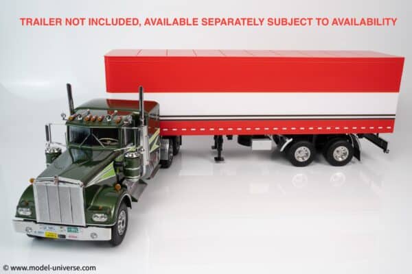 road kings kenworth green diecast model 02