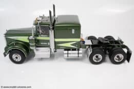 road kings kenworth green diecast model 03
