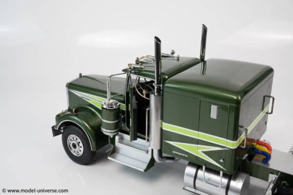 road kings kenworth green diecast model 08