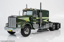 road kings kenworth green diecast model 12