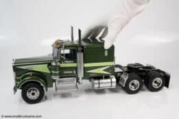 road kings kenworth green diecast model 13