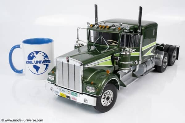 road kings kenworth green diecast model 16