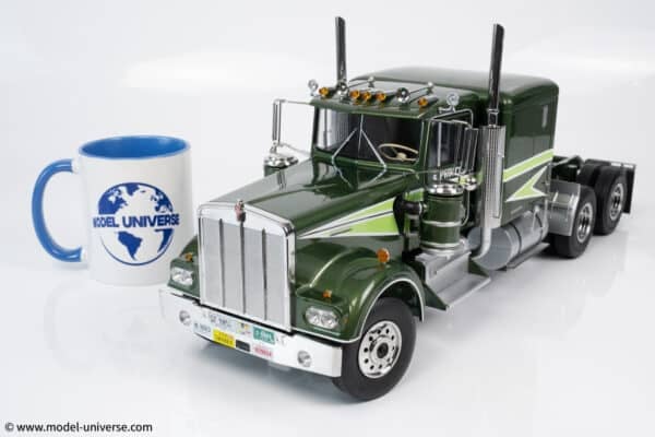 road kings kenworth green diecast model 17