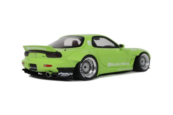 Otto Mobile 1:18 Rocket Bunny Aero (V1) Mazda RX-7 (FD3S) Pearl Green 2025 (OT1155) Limited Edition Resin Model 12 Otto Mobile 1:18 Rocket Bunny Aero (V1) Mazda RX-7 (FD3S) Pearl Green 2025 (OT1155) Limited Edition Resin Model