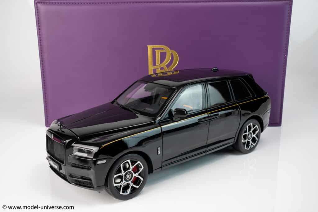 Latest arrivals at model-universe.com - 22 June 2025 - including "yellow" Ferrari 499P's from 24h of Le Mans, exquisite RR Cullinan, Steve McQueen's personal Ferrari 250 GT, and many, many, more ... 3 rolls royce cullinan black badge 2