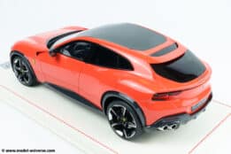 runner ferrari purosangue orange resin model 01