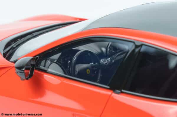 runner ferrari purosangue orange resin model 03