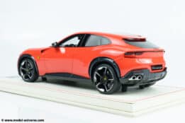 runner ferrari purosangue orange resin model 04