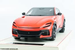 runner ferrari purosangue orange resin model 07