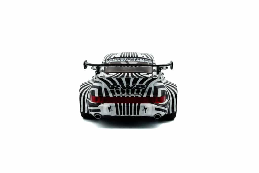 Modellino Porsche 911 (964) Bodykit Zebra Camouflage &ndash; Solido 1:18 &ndash; Edizione 2022