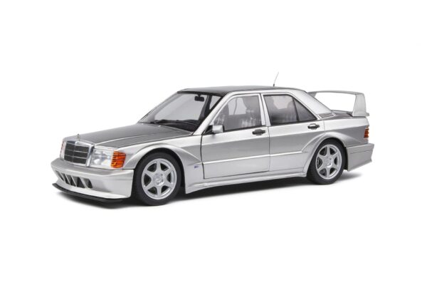 S1801005 Mercedes Benz 190 Evo II Silver 1:18 scale diecast model car