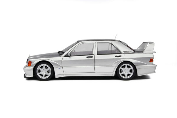S1801005 Mercedes Benz 190 Evo II Silver 1:18 scale diecast model car