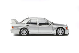 S1801005 Mercedes Benz 190 Evo II Silver 1:18 scale diecast model car