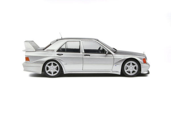 S1801005 Mercedes Benz 190 Evo II Silver 1:18 scale diecast model car