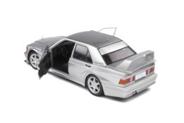 S1801005 Mercedes Benz 190 Evo II Silver 1:18 scale diecast model car