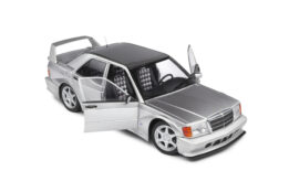 S1801005 Mercedes Benz 190 Evo II Silver 1:18 scale diecast model car