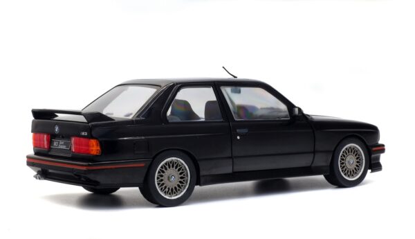 Solido S1801501 BMW E30 Sport Evo Black 1990 Diecast Model