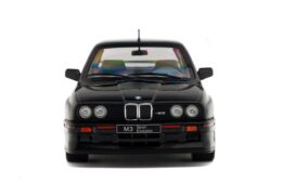 Solido S1801501 BMW E30 Sport Evo Black 1990 Diecast Model