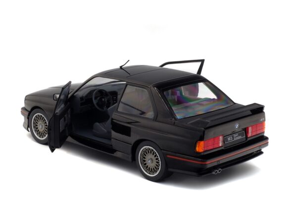 Solido S1801501 BMW E30 Sport Evo Black 1990 Diecast Model