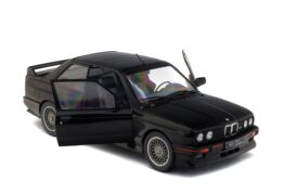 Solido S1801501 BMW E30 Sport Evo Black 1990 Diecast Model