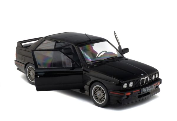 Solido S1801501 BMW E30 Sport Evo Black 1990 Diecast Model