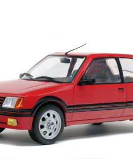 Solido Peugeot 205 GTi mk1 red 1:18 scale diecast model car S1801702