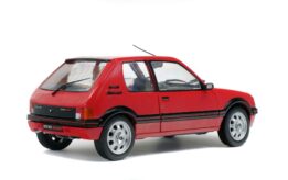 Solido Peugeot 205 GTi mk1 red 1:18 scale diecast model car S1801702
