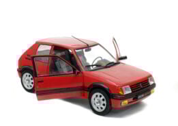 Solido Peugeot 205 GTi mk1 red 1:18 scale diecast model car S1801702