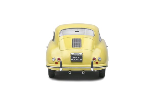 Solido Porsche 356 Pre-A yellow 1:18 scale diecast model car S1802805