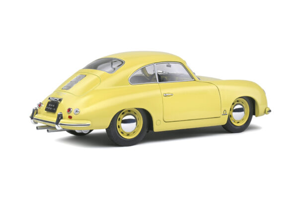 Solido Porsche 356 Pre-A yellow 1:18 scale diecast model car S1802805