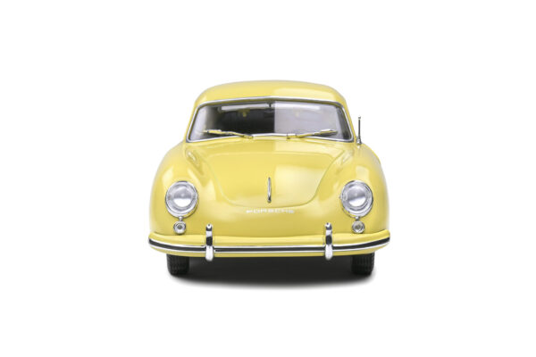 Solido Porsche 356 Pre-A yellow 1:18 scale diecast model car S1802805