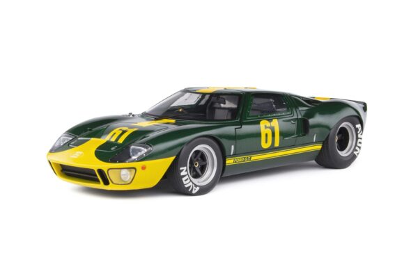 Solido S1803004 Ford GT40 mk1 jim clark 1:18 diecast model