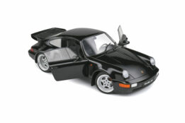 Solido 1803404 1:18 Porsche 911 964 Turbo 3.6 Black 1993 Diecast Models