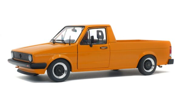 Solido Volkswagen caddy mk1 custom orange 1:18 scale diecast model car S1803502