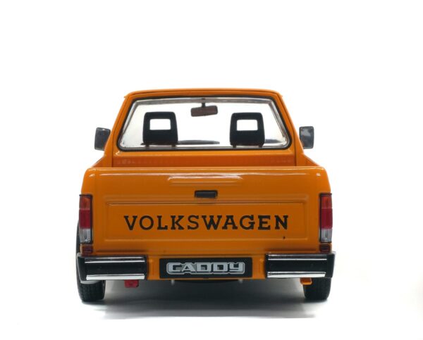Solido Volkswagen caddy mk1 custom orange 1:18 scale diecast model car S1803502