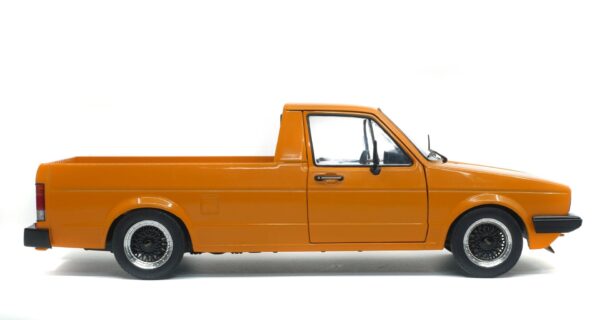 Solido Volkswagen caddy mk1 custom orange 1:18 scale diecast model car S1803502