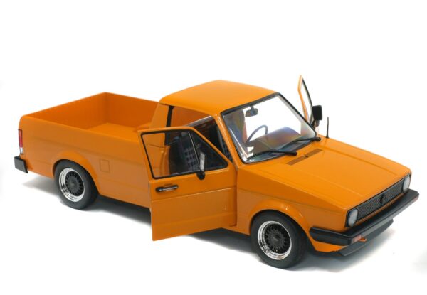 Solido Volkswagen caddy mk1 custom orange 1:18 scale diecast model car S1803502