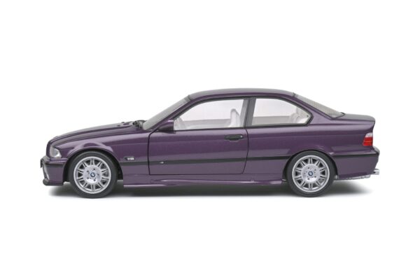 Solido S1803905 BMW E36 M3 coupe purple 1:18 scale diecast model