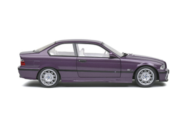 Solido S1803905 BMW E36 M3 coupe purple 1:18 scale diecast model