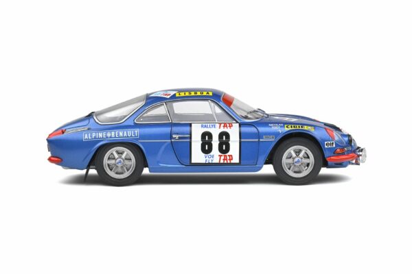 Solido 1/18 Alpine A110 1600S Portugal Rally 1971 Modello in Diecast