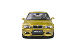 Solido BMW E46 M3 coupe yellow 1:18 scale diecast model car S1806501
