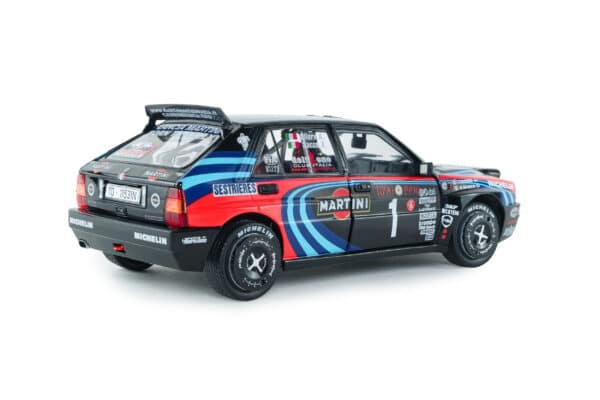 Solido 1:18 Lancia Delta HF Integrale Tribute No.1 Miki Biasion Rallye Monte Carlo 1990 (S1807809) Diecast Model 12 Solido 1:18 Lancia Delta HF Integrale Tribute No.1 Miki Biasion Rallye Monte Carlo 1990 (S1807809) Diecast Model