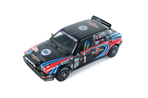 Solido 1:18 Lancia Delta HF Integrale Tribute No.1 Miki Biasion Rallye Monte Carlo 1990 (S1807809) Diecast Model 20 Solido 1:18 Lancia Delta HF Integrale Tribute No.1 Miki Biasion Rallye Monte Carlo 1990 (S1807809) Diecast Model