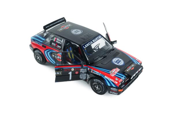 Solido 1:18 Lancia Delta HF Integrale Tribute No.1 Miki Biasion Rallye Monte Carlo 1990 (S1807809) Diecast Model 13 Solido 1:18 Lancia Delta HF Integrale Tribute No.1 Miki Biasion Rallye Monte Carlo 1990 (S1807809) Diecast Model