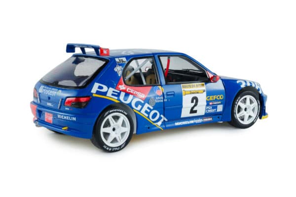 Solido 1:18 Peugeot 306 Maxi No.2 J.Azcona, J.Billmaier 1997 Rallye De Aviles (S1808309) Diecast Model 12 Solido 1:18 Peugeot 306 Maxi No.2 J.Azcona, J.Billmaier 1997 Rallye De Aviles (S1808309) Diecast Model